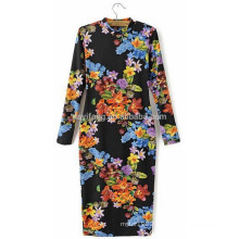 women sexy design dresses flower pattern dresses